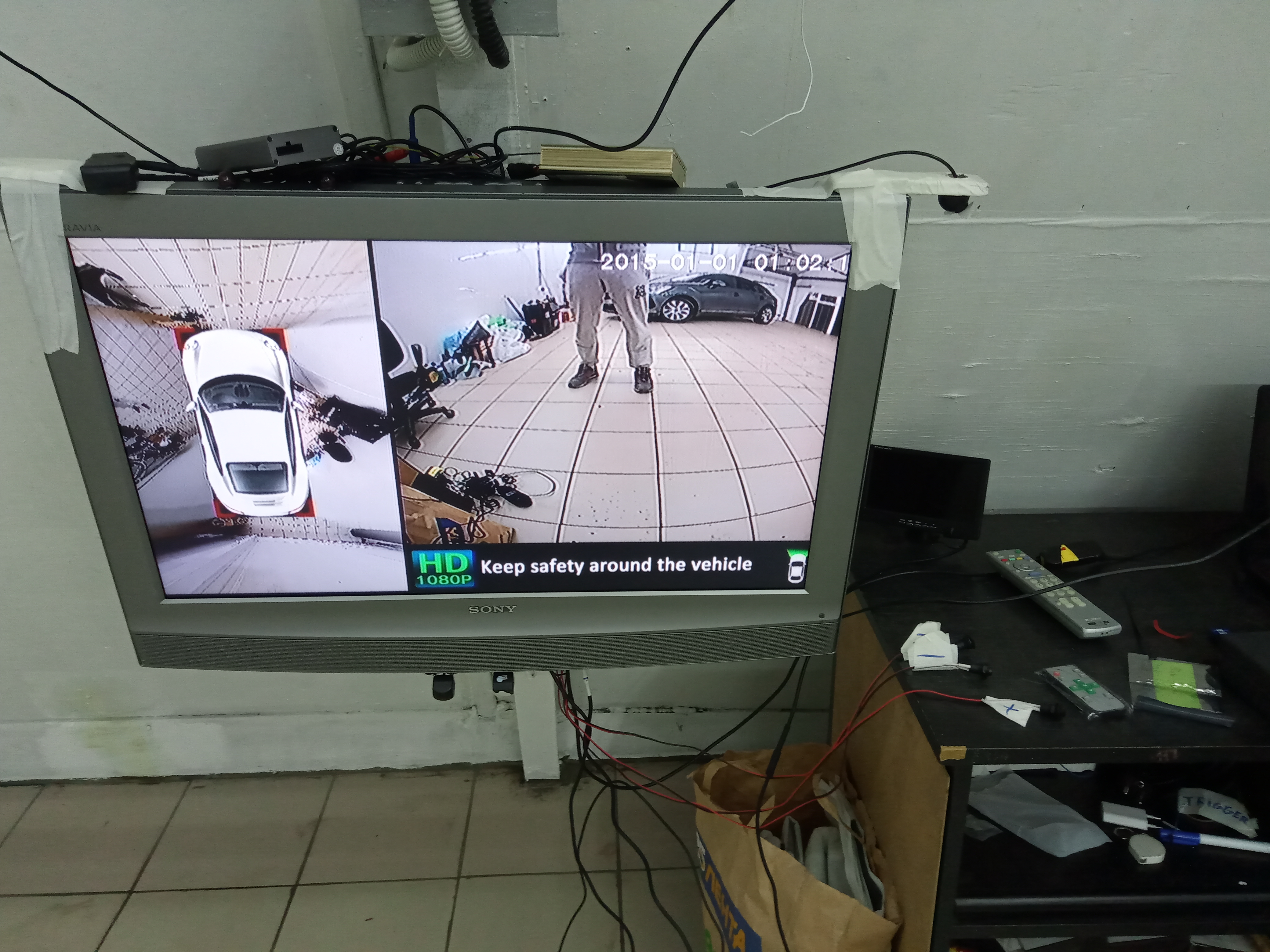 2d система кругового обзора демо