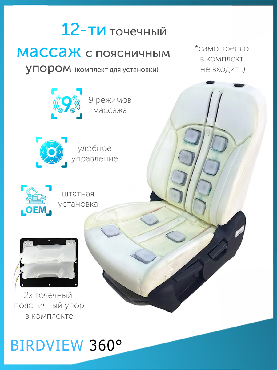 12-ти точечная массажная система